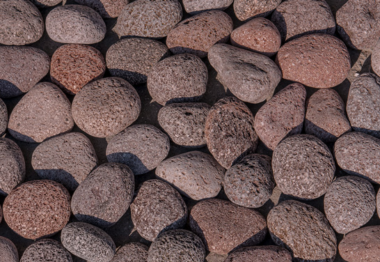 Βότσαλο Λάβα Κόκκινη