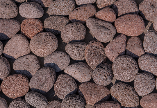 Βότσαλο Λάβα Κόκκινη