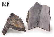 Rock Face Veneer - Black, dark, akron