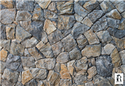 Rock Face Veneer - Black, dark, akron