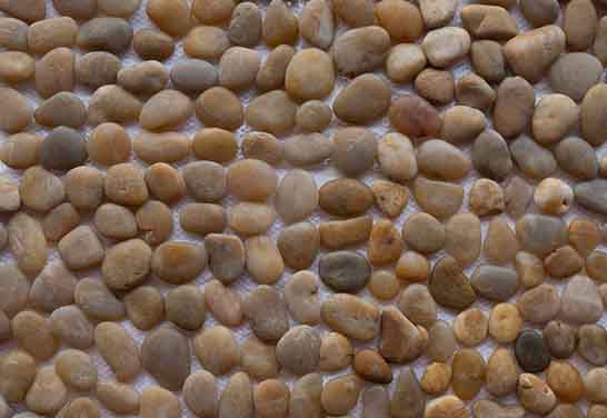 Otoczak Mosaica Mała Żółta Polerowana